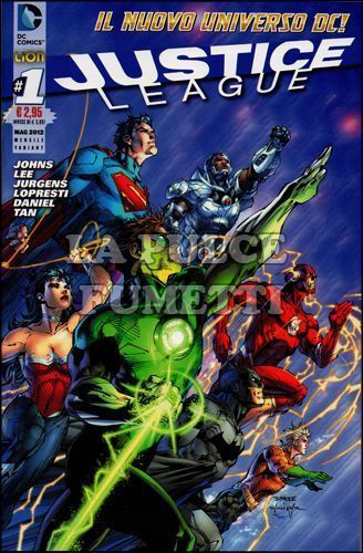 JUSTICE LEAGUE #     1 - VARIANT